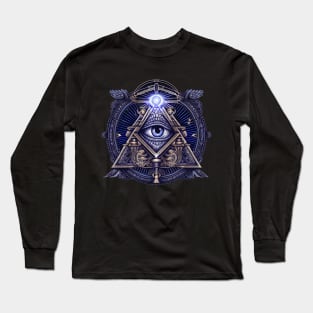 The All Seeing Eye Long Sleeve T-Shirt